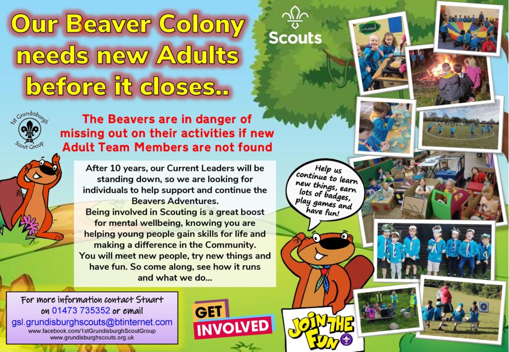BEAVERS INFORMATION - 1st GRUNDISBURGH SCOUT GROUP